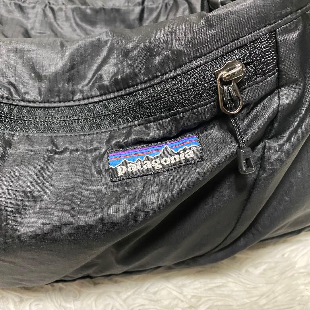 廃盤品　パタゴニア　ライトウェイト　トラベル　ダッフル　バック　黒　パッカブル