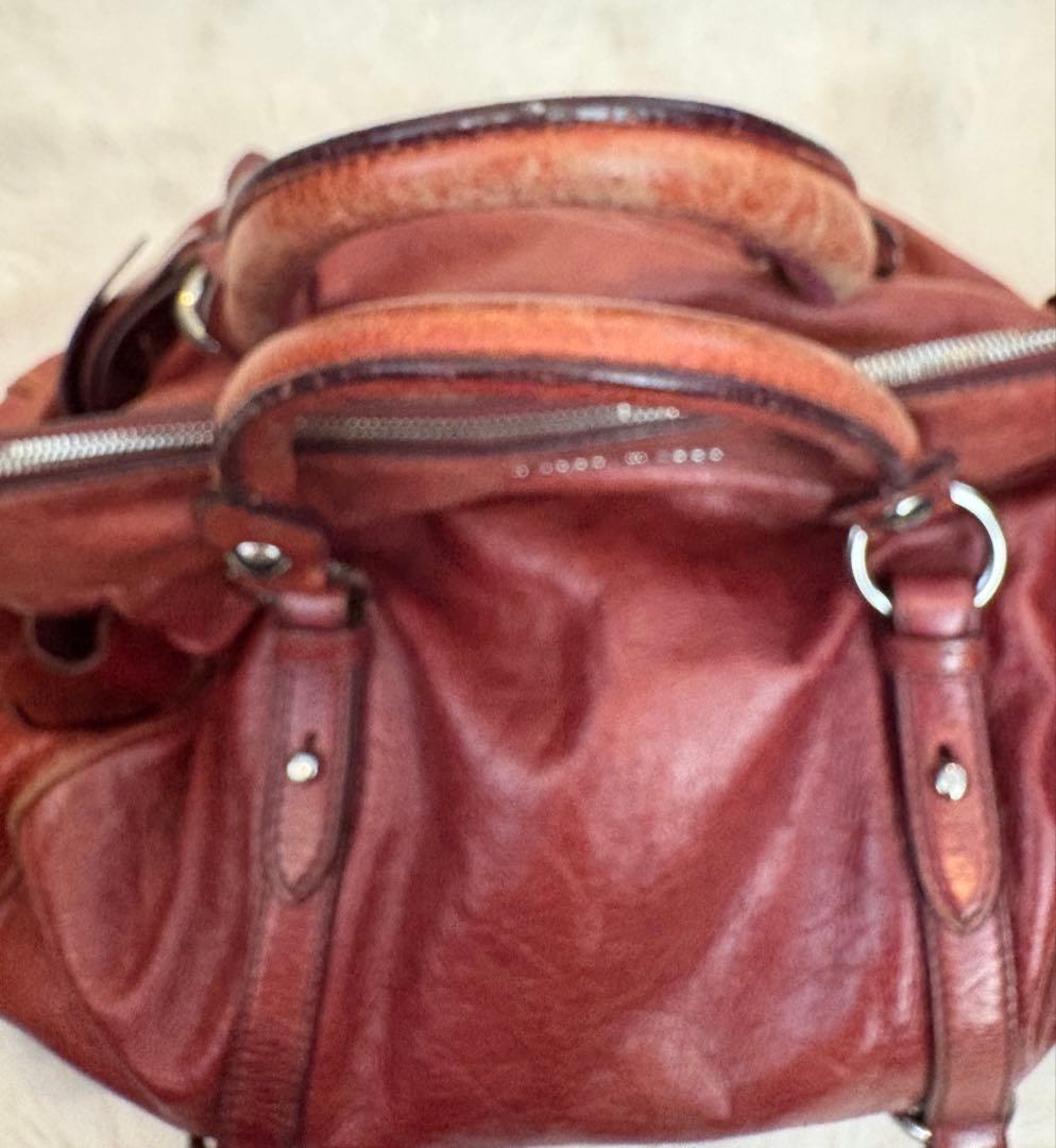 バッグ miu miu VITTELO LUX hand bag