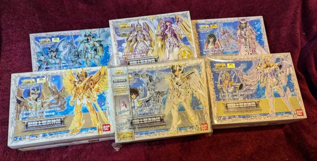 聖闘士聖衣神話　神聖衣6体セット