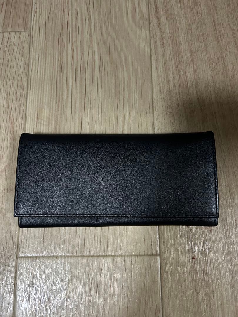 皇居財布　黒　一年使いました