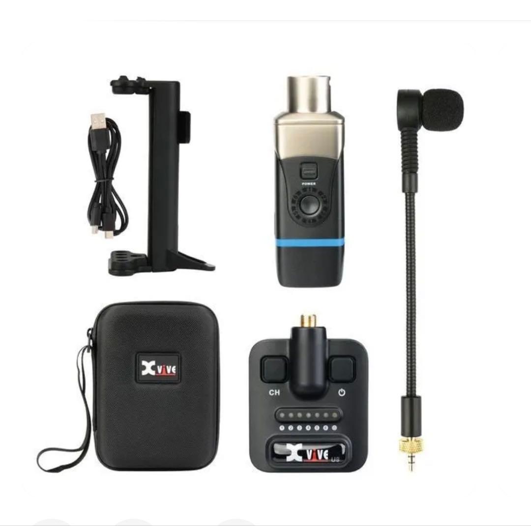 【極美品】XVIVE Xvive XV-U8 アコギ　ワイヤレスシステム