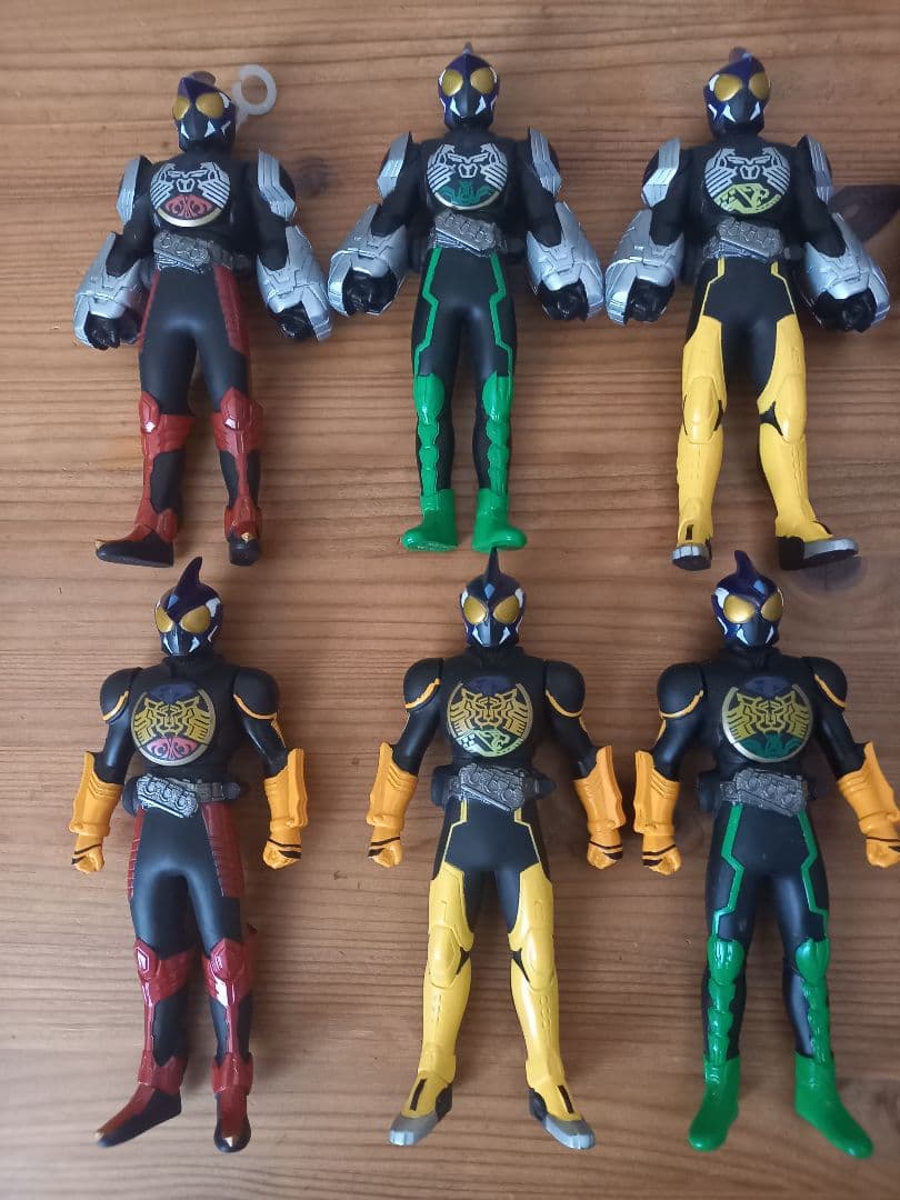 仮面ライダーオーズ9体セット　プレミアムバンダイ限定
