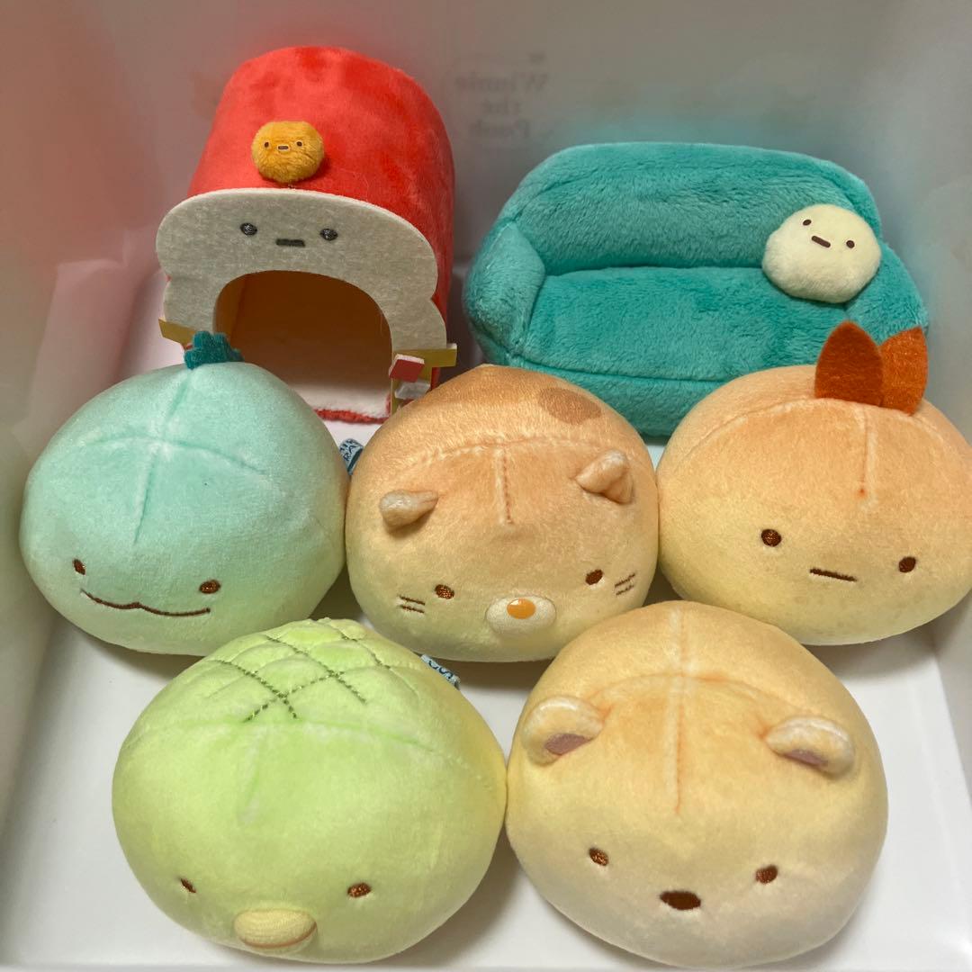 すみっコぐらし もーちもちパン屋さん ぬいぐるみ まとめ売り