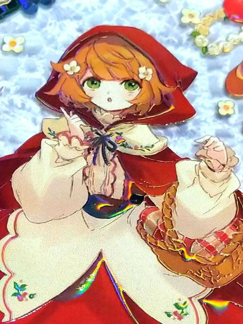 ✩再販✩J360＃枕边童话(虹光)浮光切り売り海外人物マステ女の子