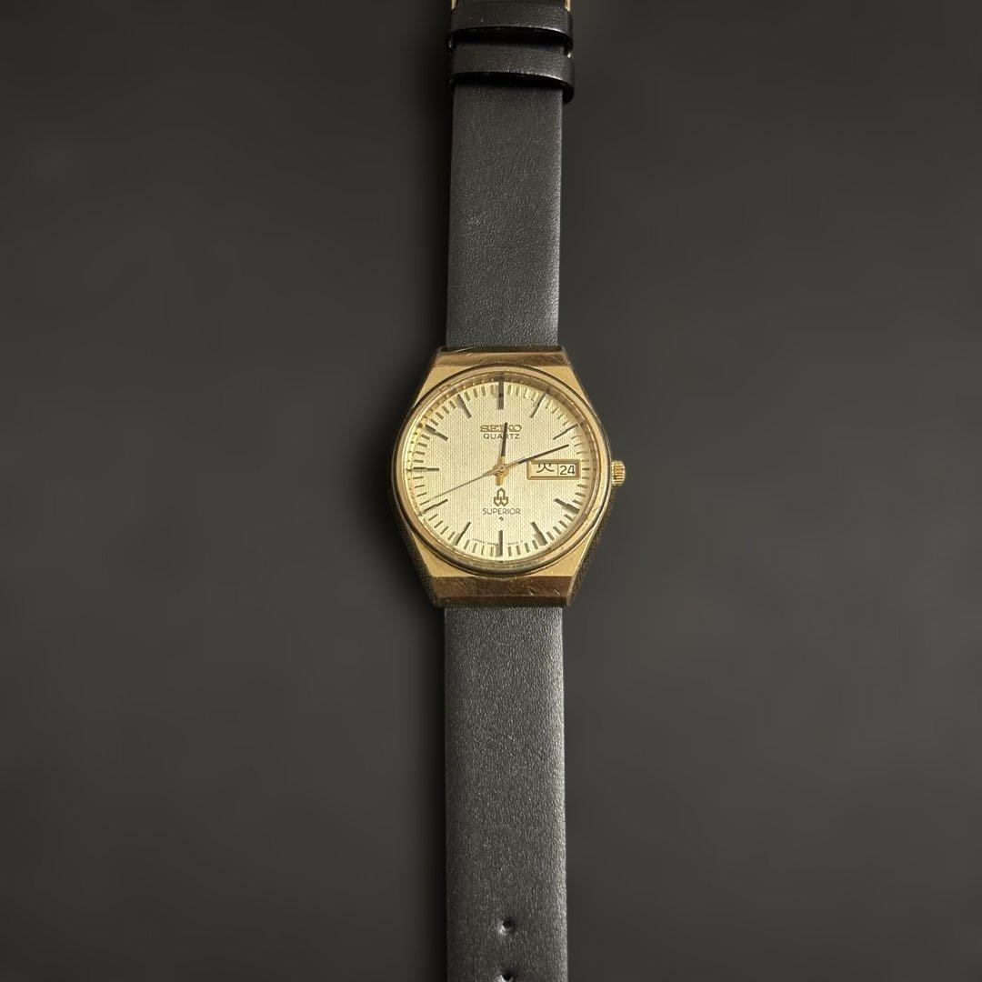 SEIKO スーペリア　メンズ腕時計　稼動品