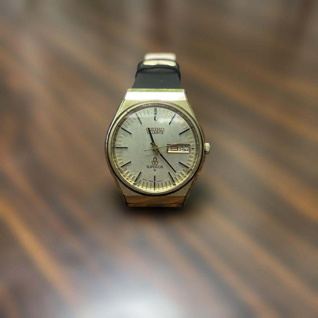 SEIKO スーペリア　メンズ腕時計　稼動品
