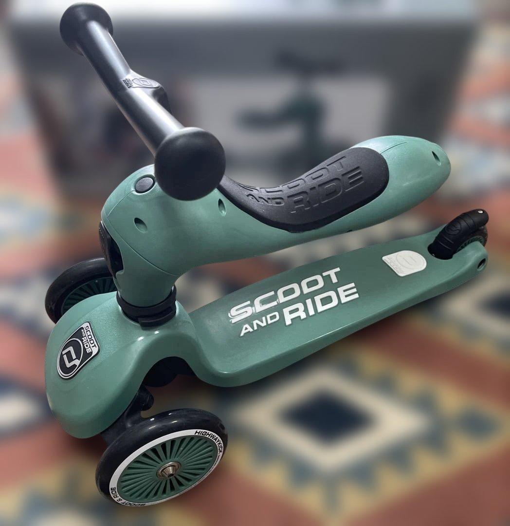 スクートアンドライド ハイウェイキック1 スチール 室内使用 美品