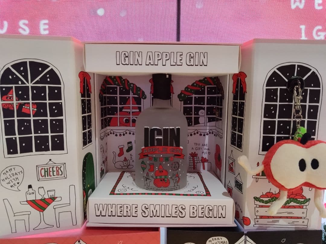 アイドル IGIN APPLE GIN Holiday Special Edition