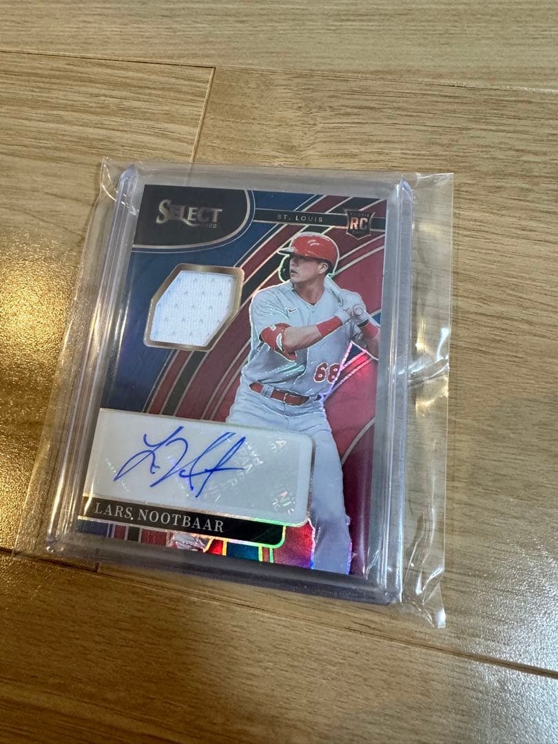 ラーズ・ヌートバー Nootbaar RC 直筆サイン　限定　ジャージ付