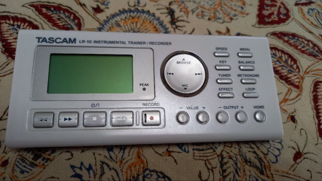 TASCAM LR-10 楽器トレーナー・レコーダー