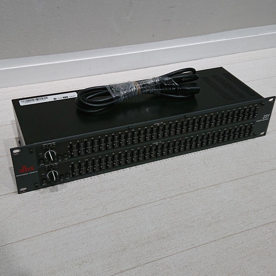 （ワケあり）DBX 231 graphic equalizer イコライザー