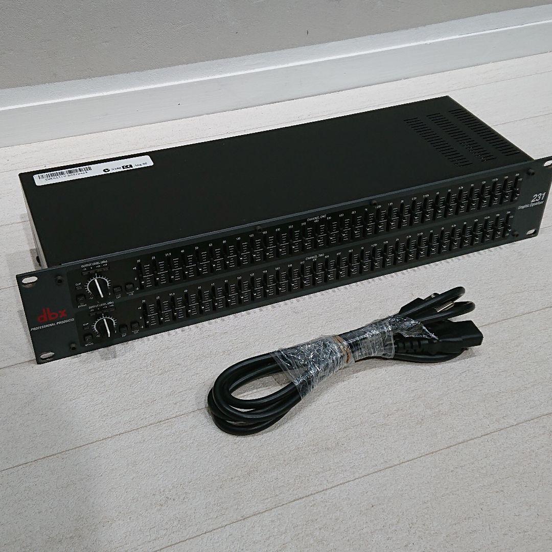 （ワケあり）DBX 231 graphic equalizer イコライザー