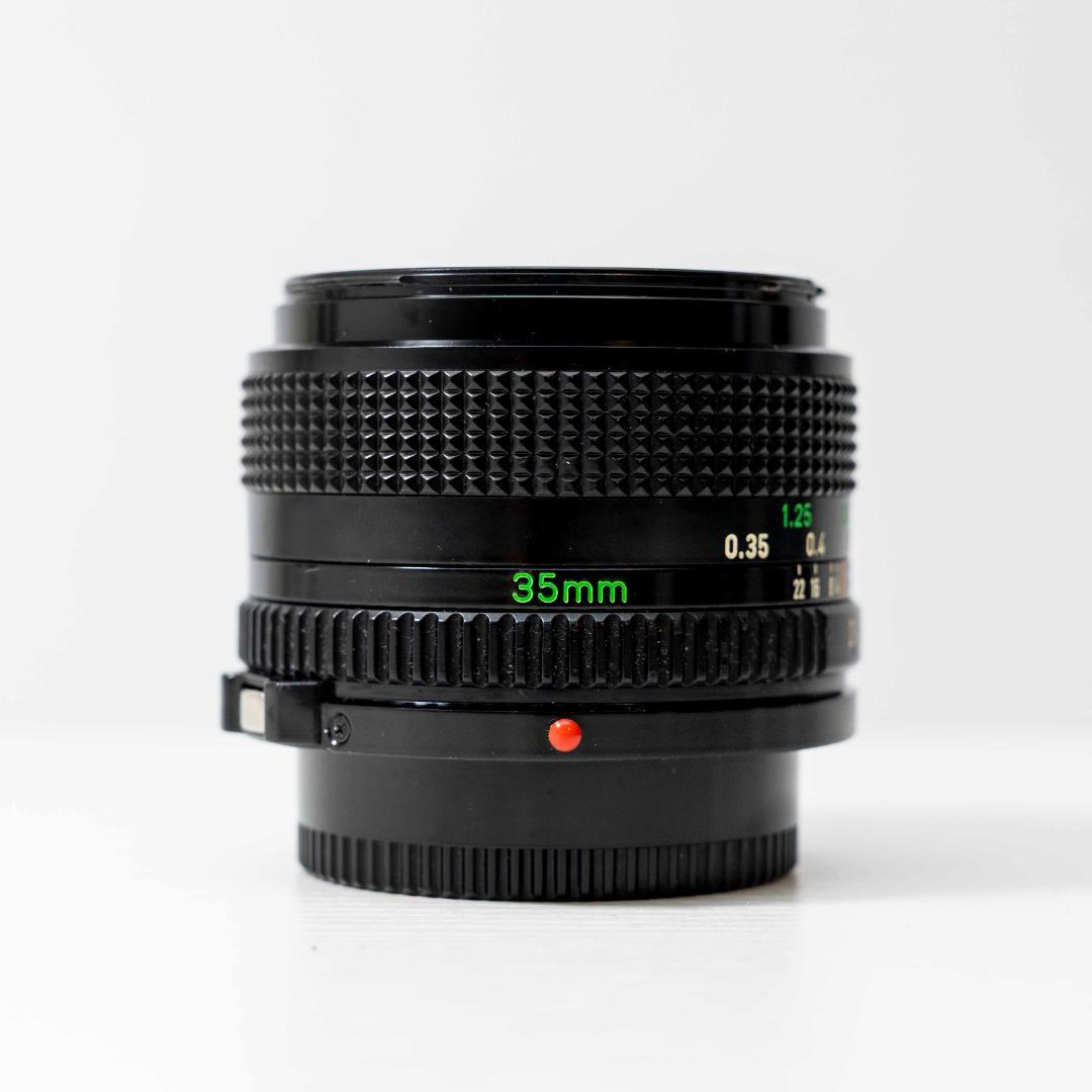 【美品/試写有】Canon New FD 35mm f/2.8 オールドレンズ