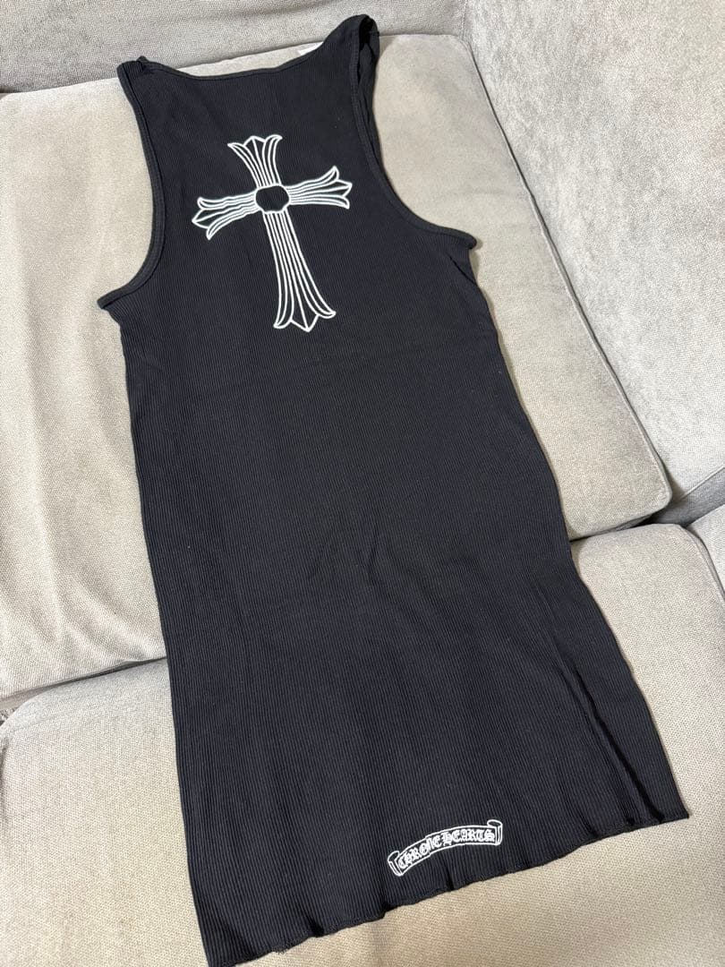 値下げ！新品未使用　クロムハーツ　タンクトップ　ブラック　最新作　正規品　XL