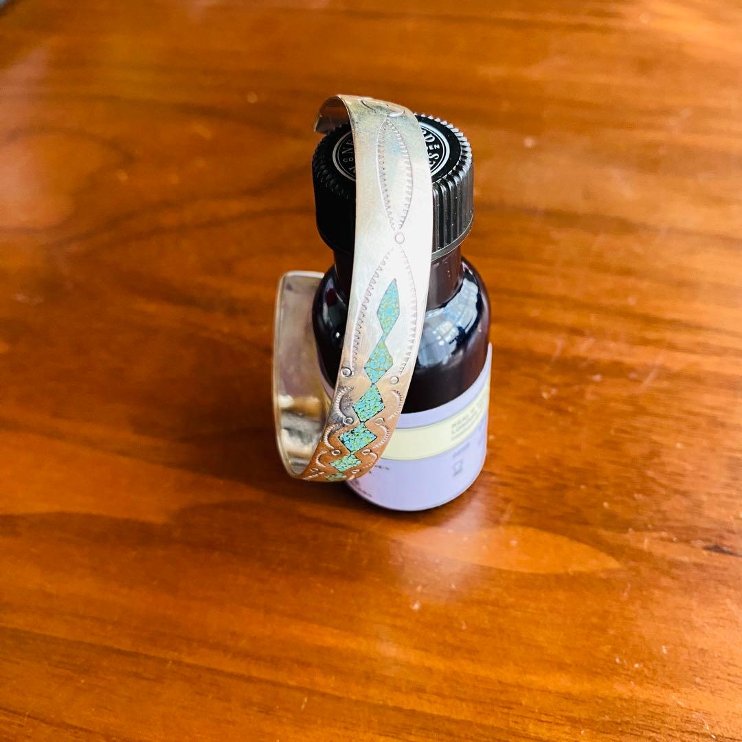 インディアン ジュエリー シルバー ターコイズ バングル