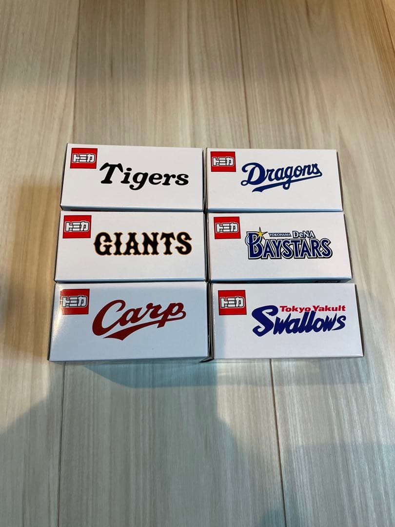 プロ野球 トミカ セリーグ　6個セット　　2024