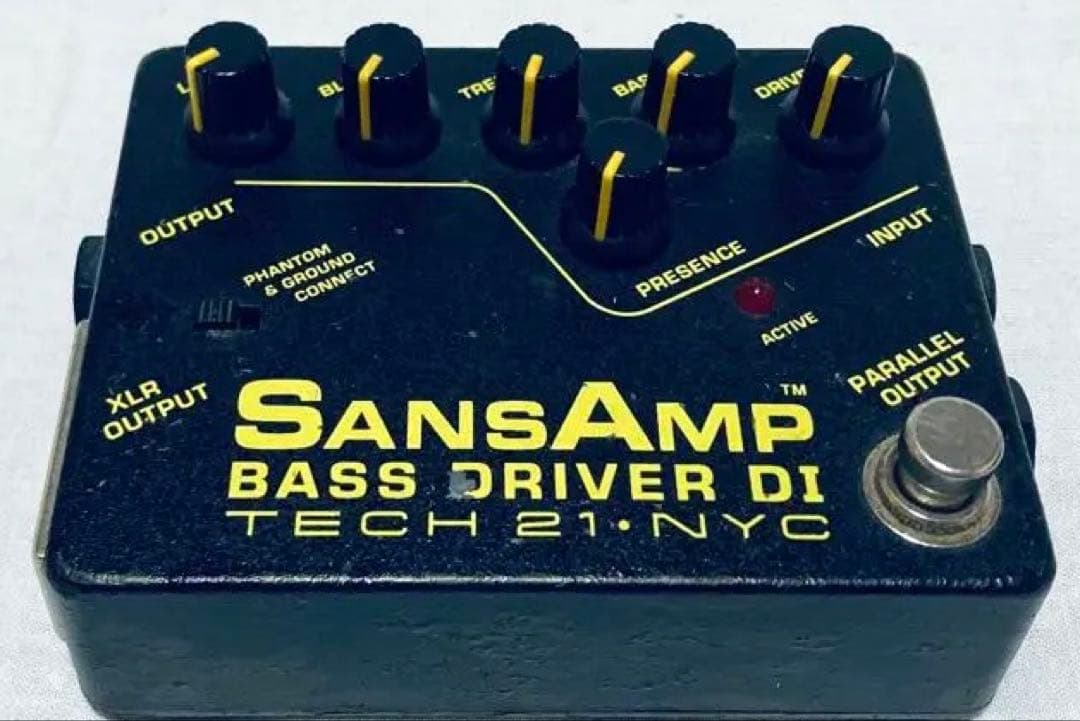 Tech 21 SansAmp Bass D DI ベース エフェクタ