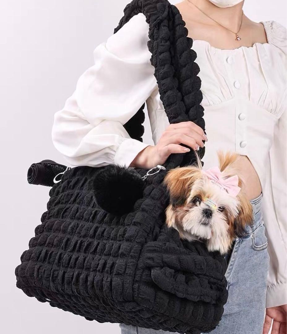 ペットとお出かけ❤かわいいデザインバック　愛犬と一緒に