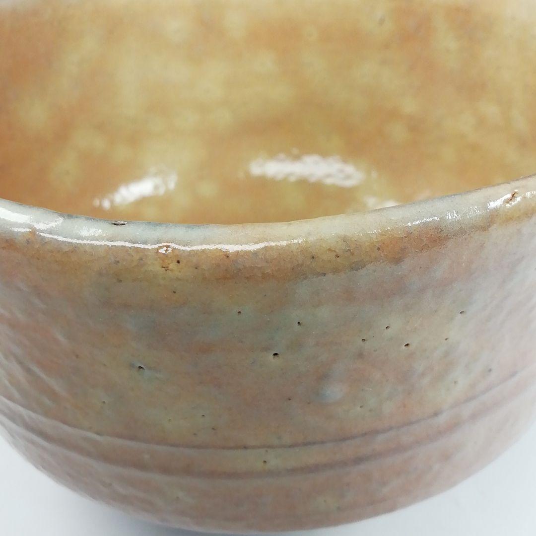 Ｔ１８８　茶碗　『萩茶碗』『梅田陶楽』　共箱　抹茶碗　茶道具