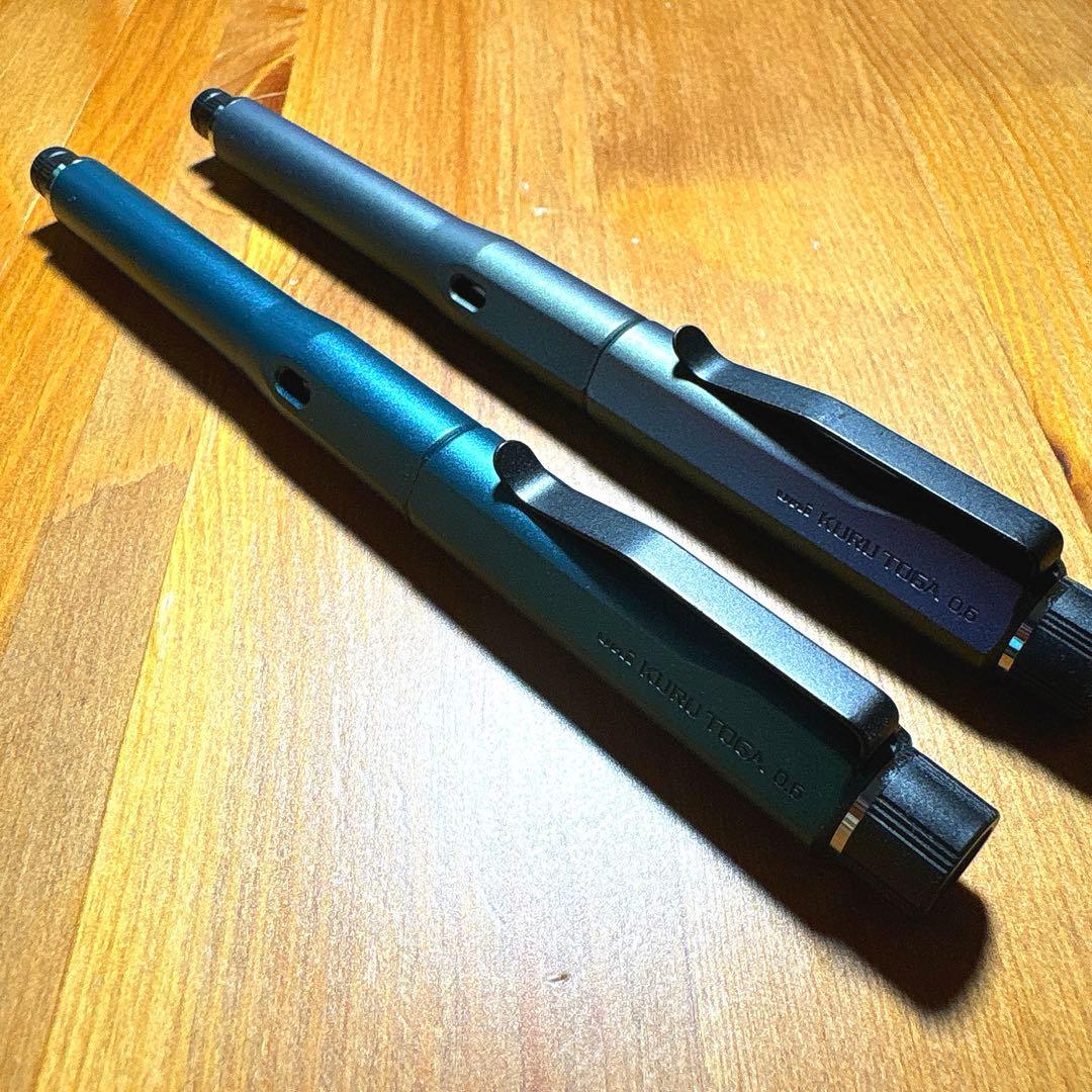 ✨クルトガダイブ 2本セット【オーロラパープル & デンスグリーン】✨野原工芸