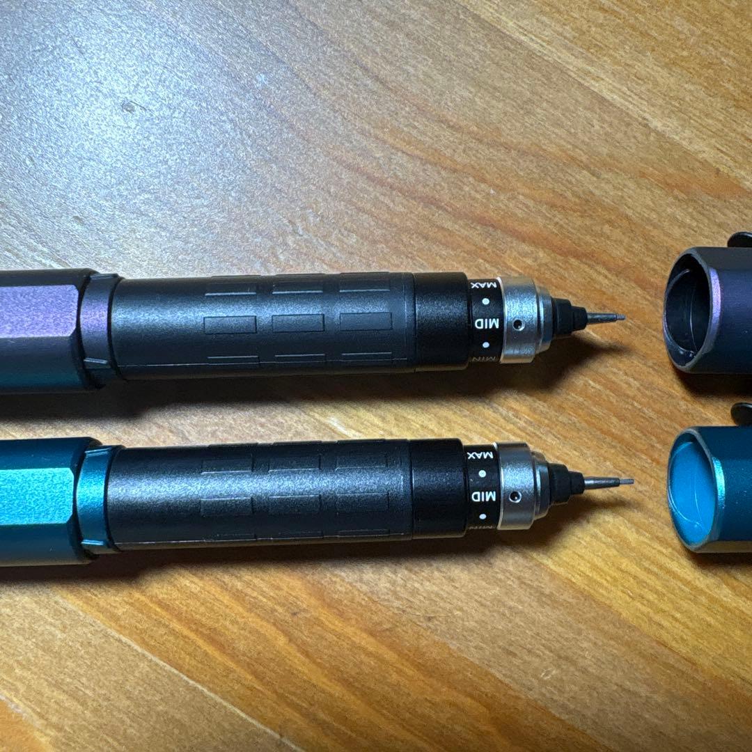 ✨クルトガダイブ 2本セット【オーロラパープル & デンスグリーン】✨野原工芸