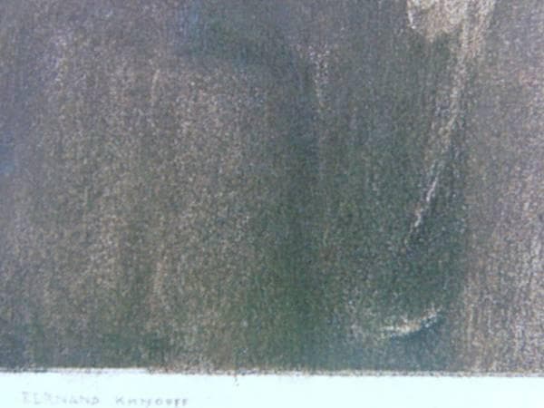 フェルナン・クノップフ、「La Meduse Endormie」