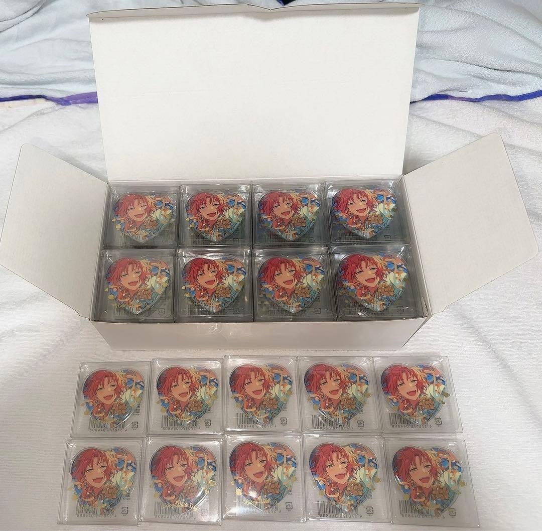 月永レオ ホワイトデー ハート 缶バッジ 50個 新品未開封品