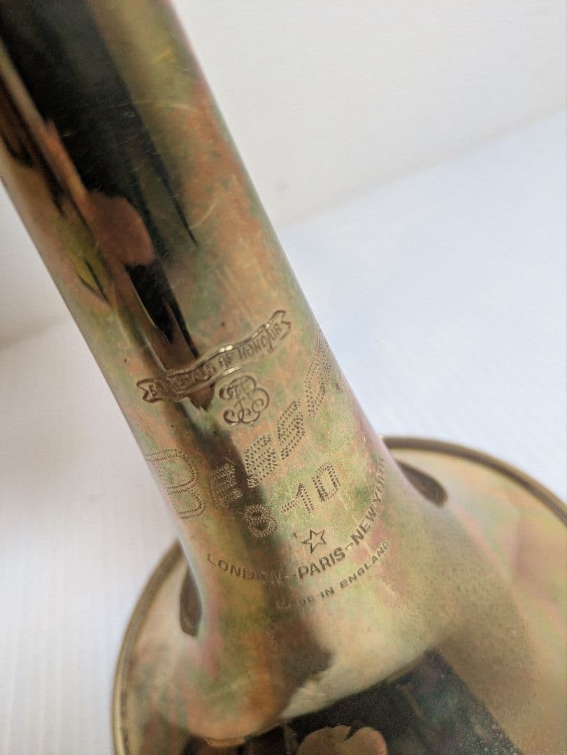 【現状渡し】Besson 8-10 MADE IN ENGLAND トランペット