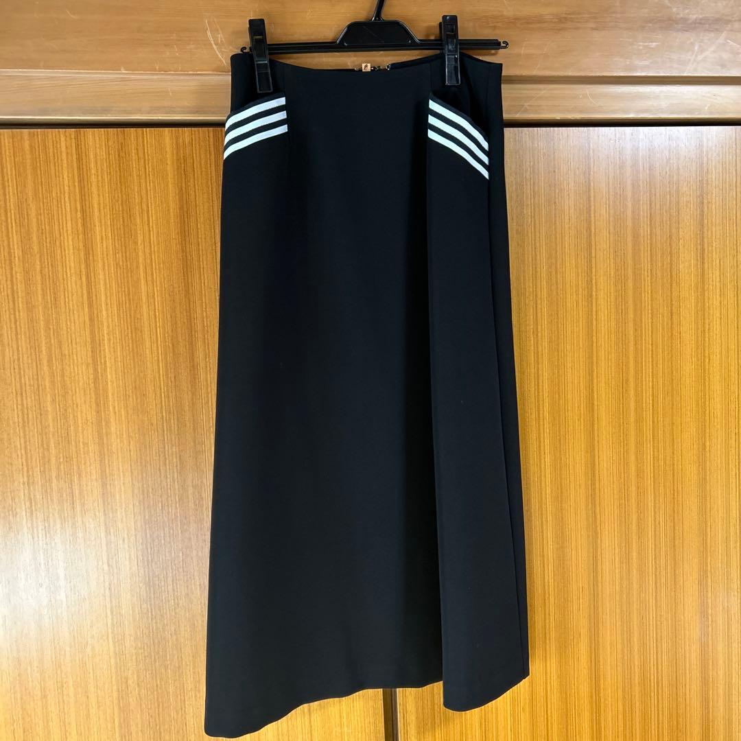 BORDERS at BALCONY ボーダーポケットツイールスカート