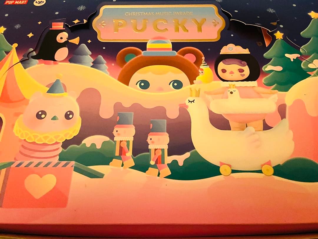 Popmart Pucky Christmas Music Parade 全種