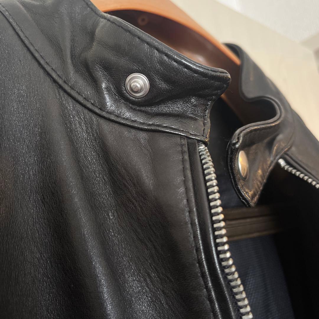 EMMETI JURI シングルライダースジャケット