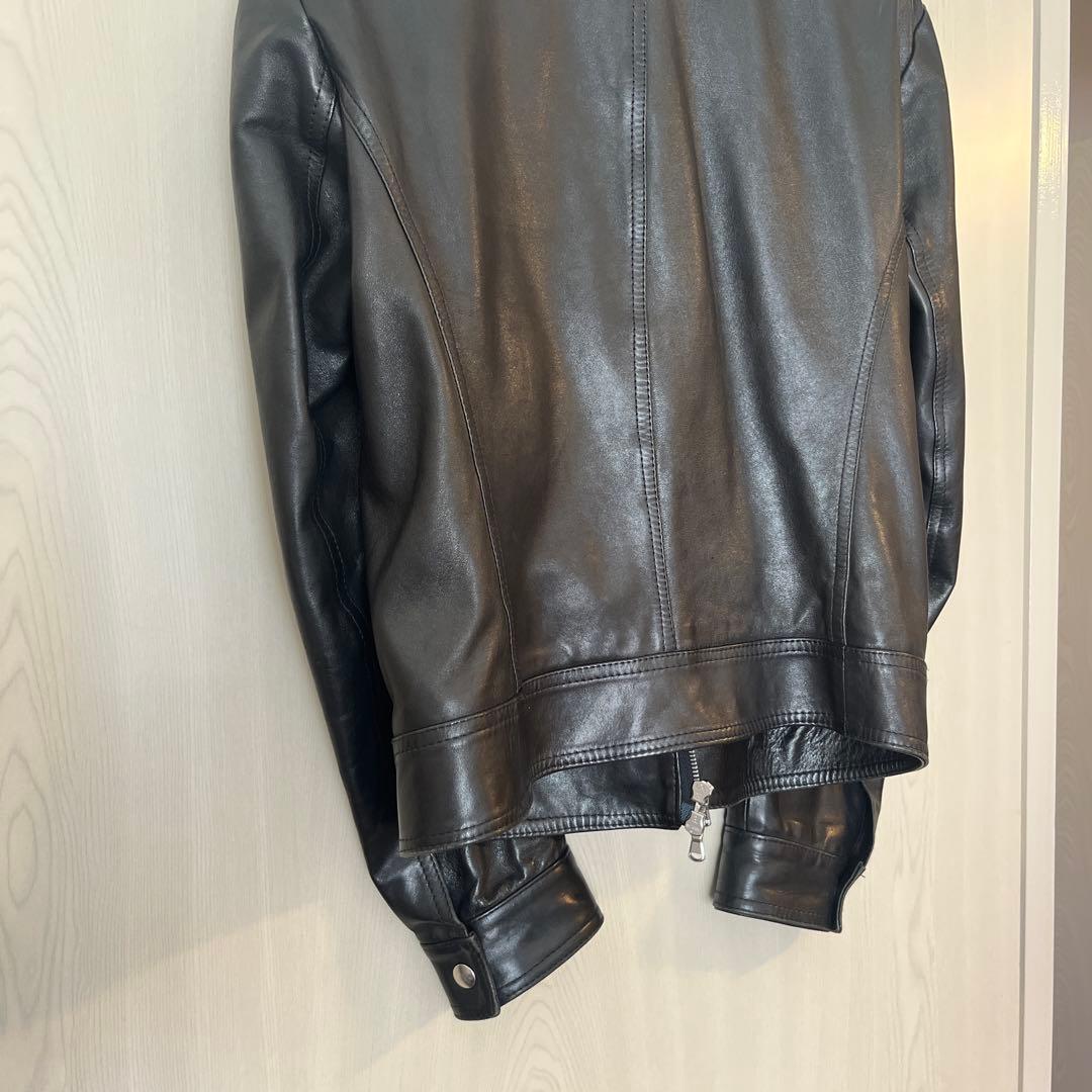 EMMETI JURI シングルライダースジャケット