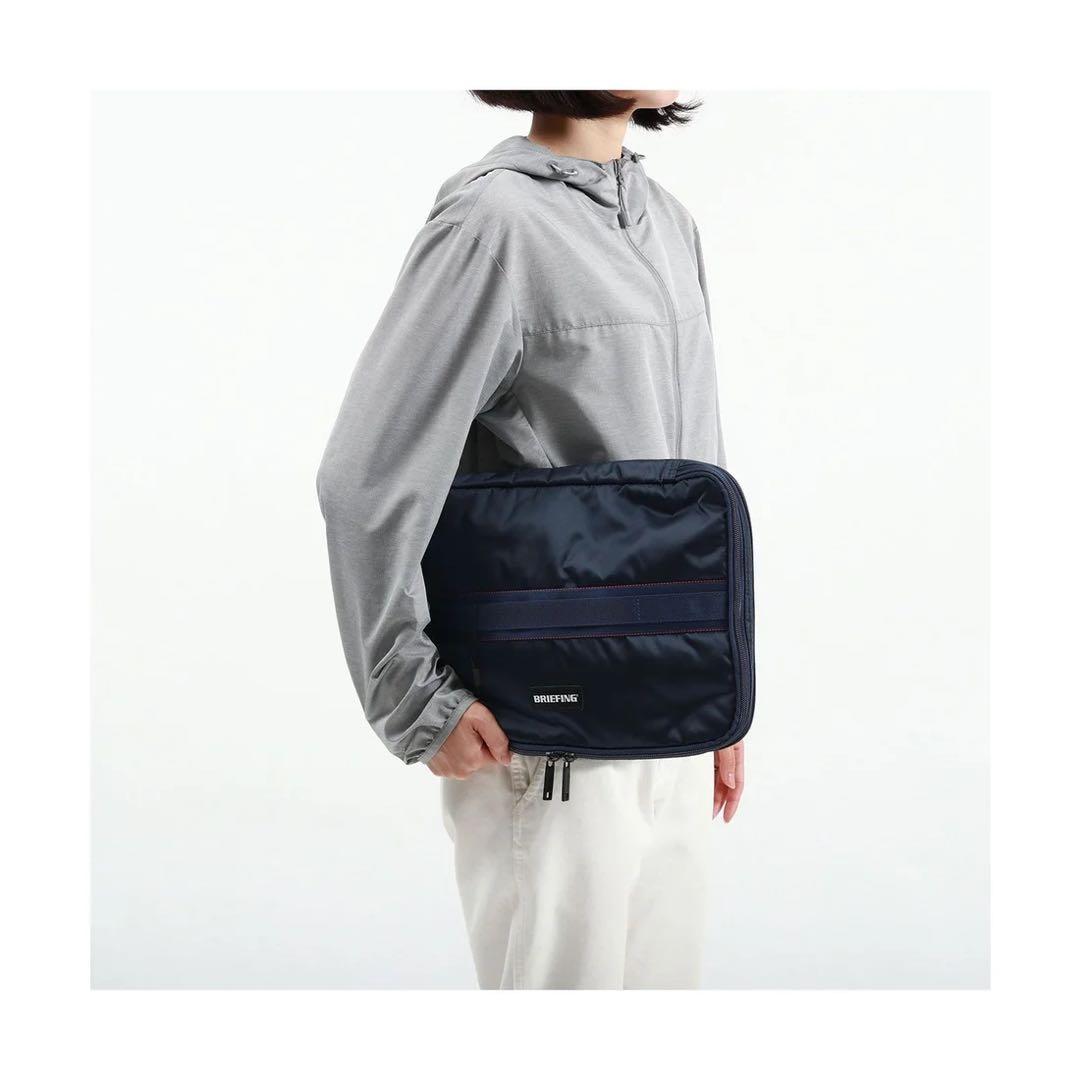 【新品】BRIEFING ブラック トラベルポーチ