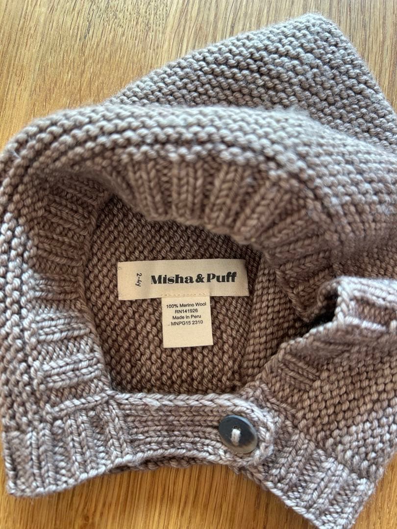 misha and puff ニット帽　2-4y