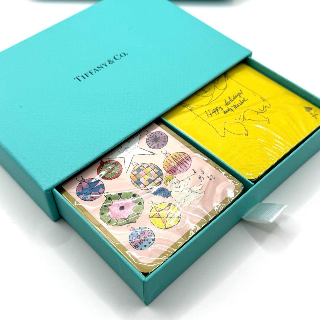 新品　ティファニー×アンディ・ウォーホル　コレクション　トランプ2個セット