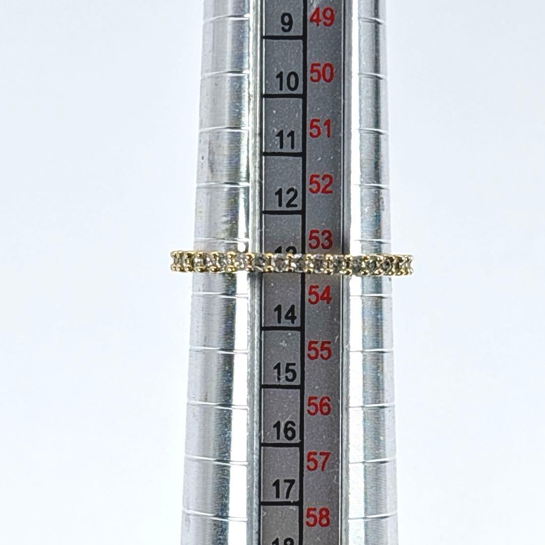 極美品　SWAROVSKI　スワロフスキー　リング　指輪　13号　ゴールド