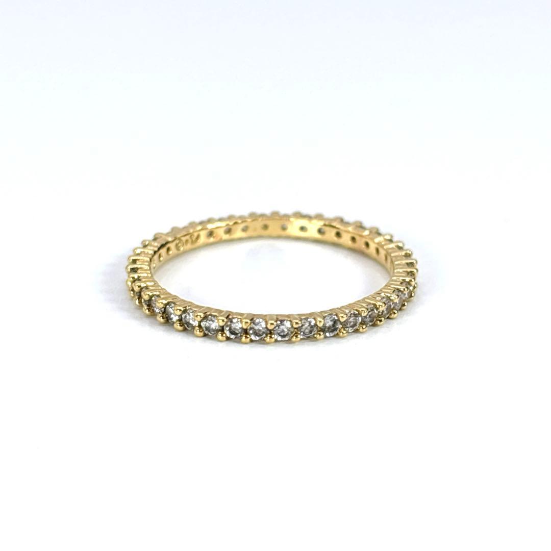 極美品　SWAROVSKI　スワロフスキー　リング　指輪　13号　ゴールド