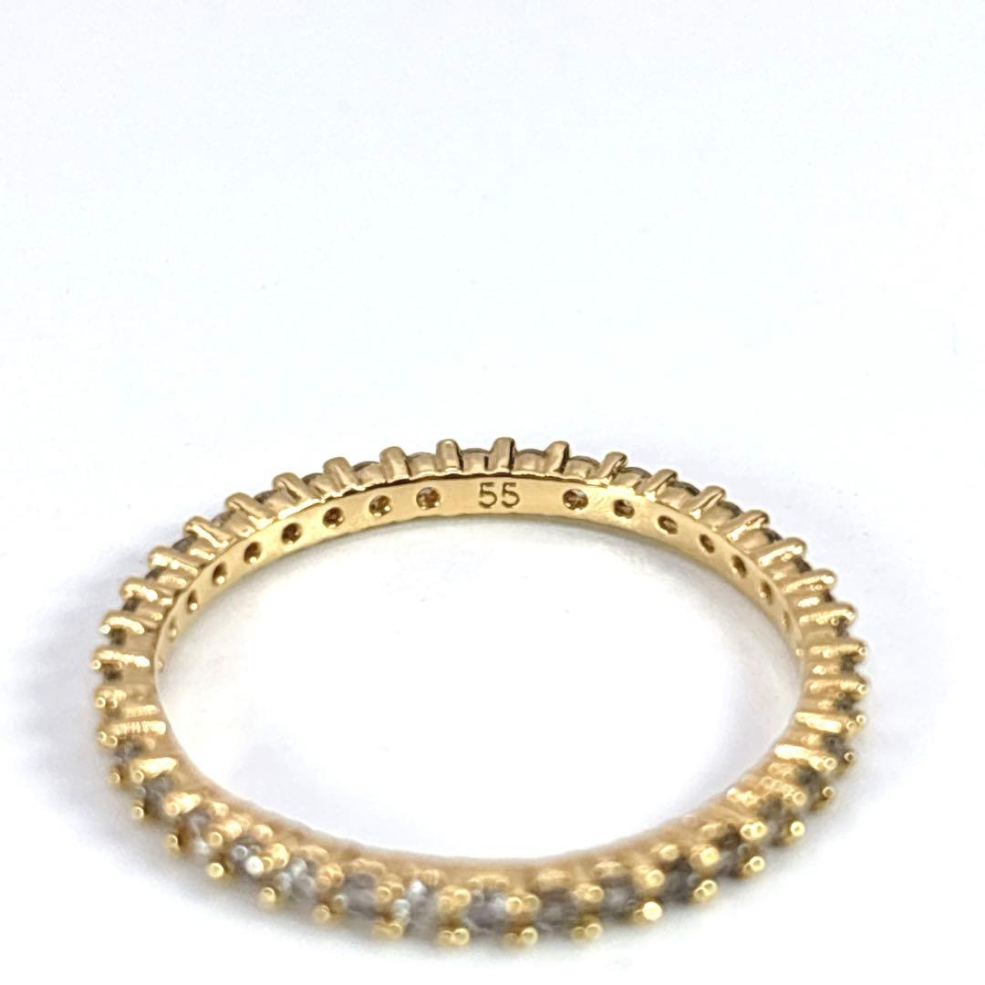 極美品　SWAROVSKI　スワロフスキー　リング　指輪　13号　ゴールド