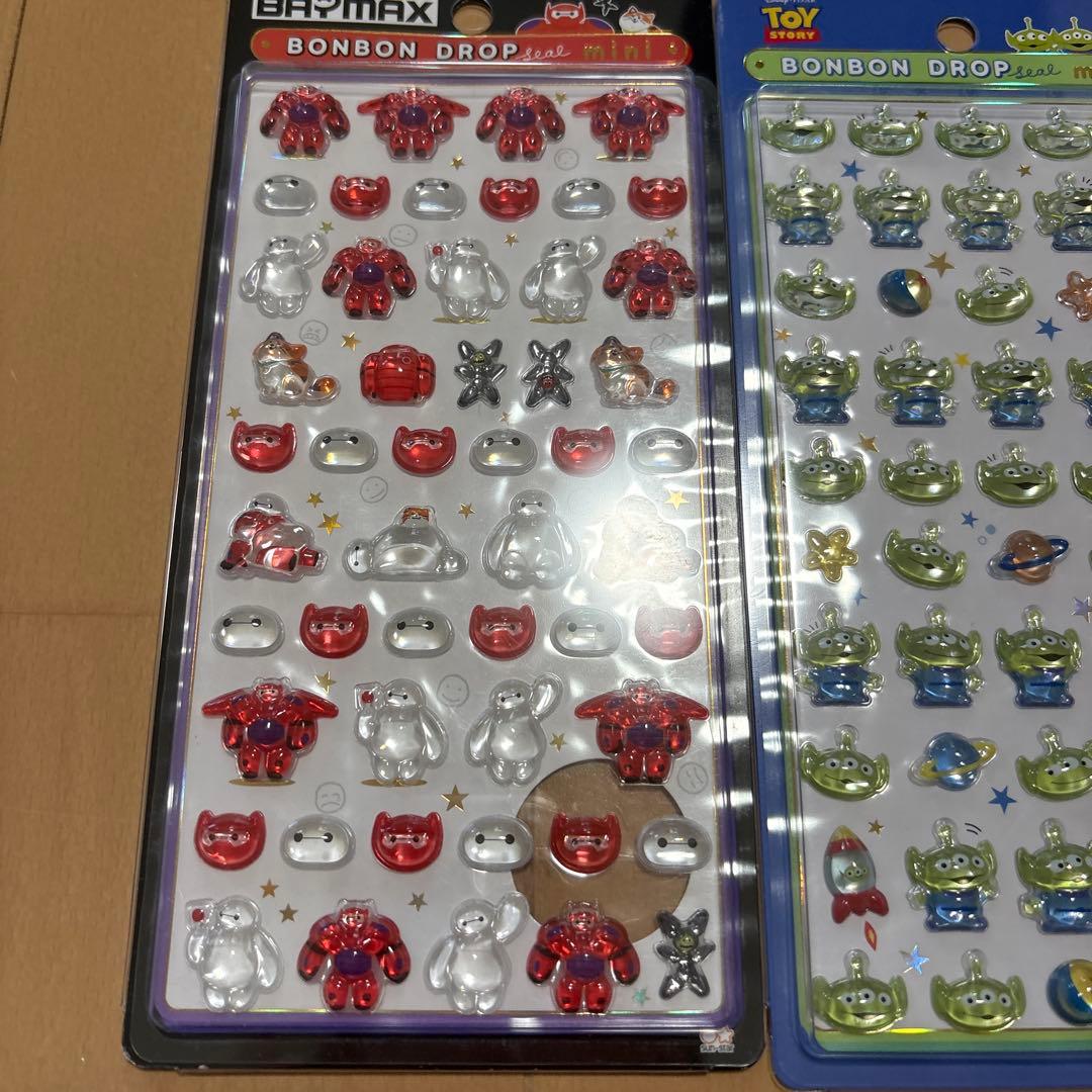 新品　正規品　ボンボンドロップシール　ミニ　ディズニー　色々　7種