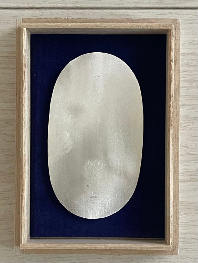 純銀　小判　造幣局 刻印あり　天保5判　木箱あり　102g