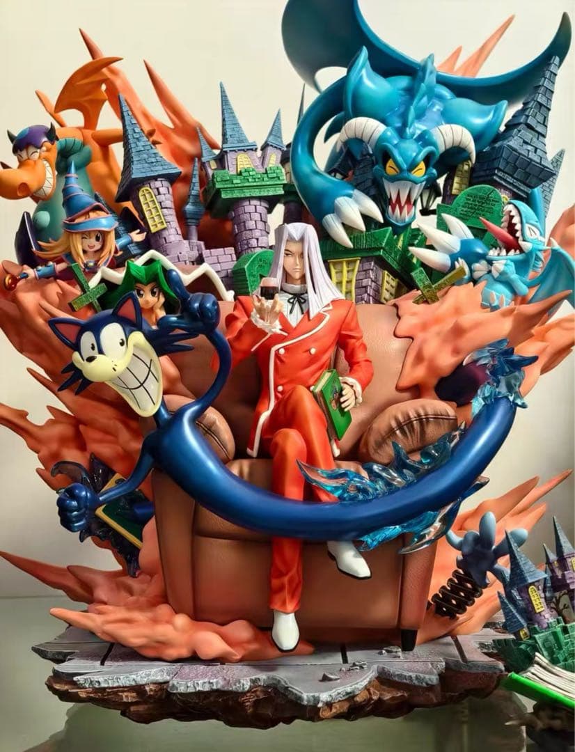 遊戯王 ペガサス&トゥーン・ワールド ガレージキット ガレキ スタチュー ①