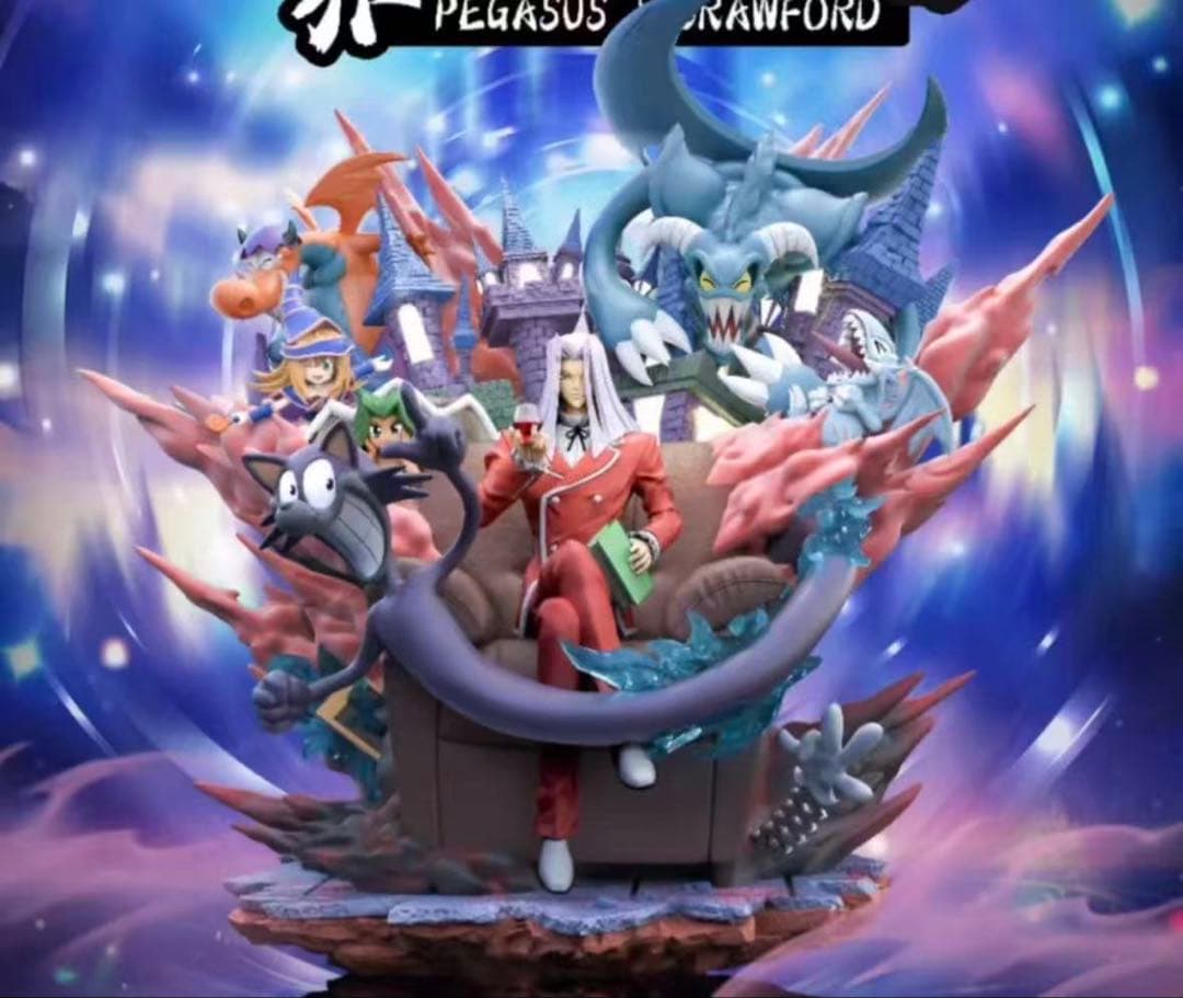 遊戯王 ペガサス&トゥーン・ワールド ガレージキット ガレキ スタチュー ①