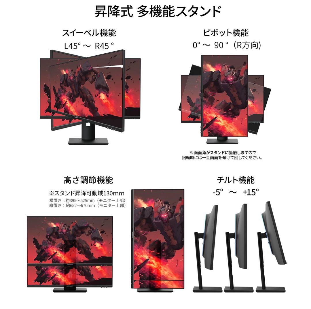 JAPANNEXT 28インチ 4K 144Hzゲーミングモニター