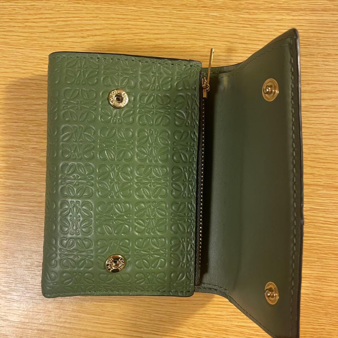 Loewe ロエベ 三つ折り財布 リピート スモール バーティカル ウォレット
