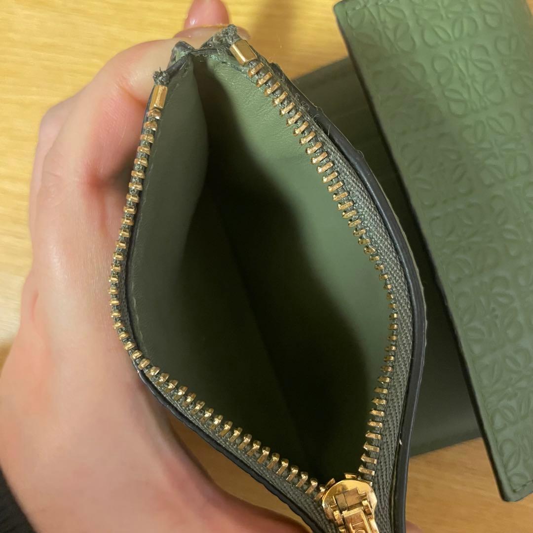 Loewe ロエベ 三つ折り財布 リピート スモール バーティカル ウォレット