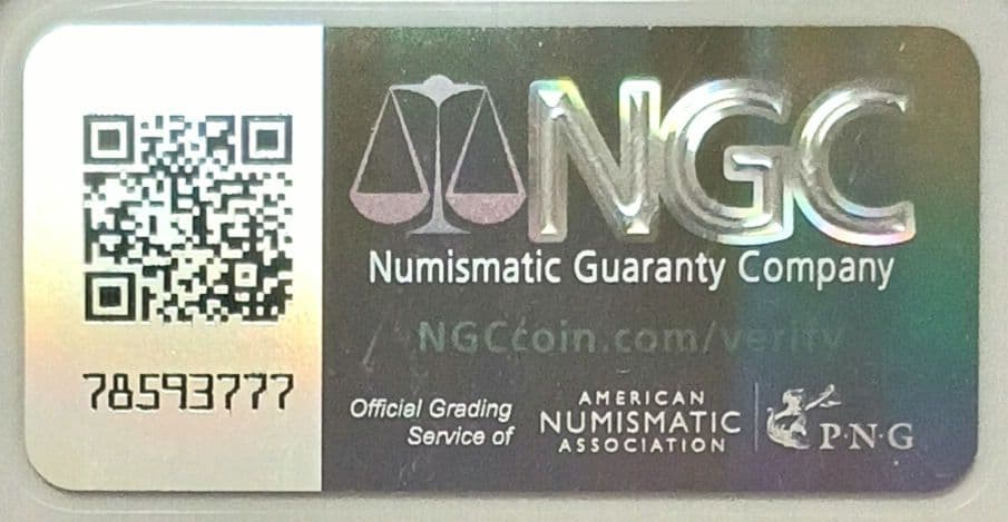 2023 セントヘレナ ウナとライオン 1ポンド銀貨 NGC MS70