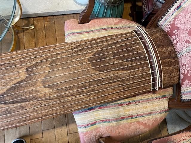 琴の部品とサテン生地セット