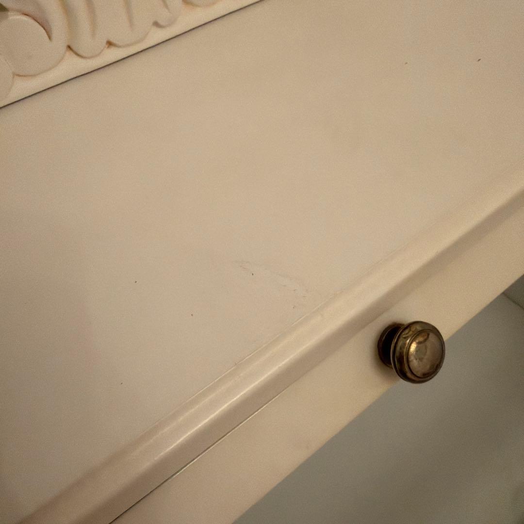 アンティーク　キャビネット　猫足　姫系家具　ロココ調