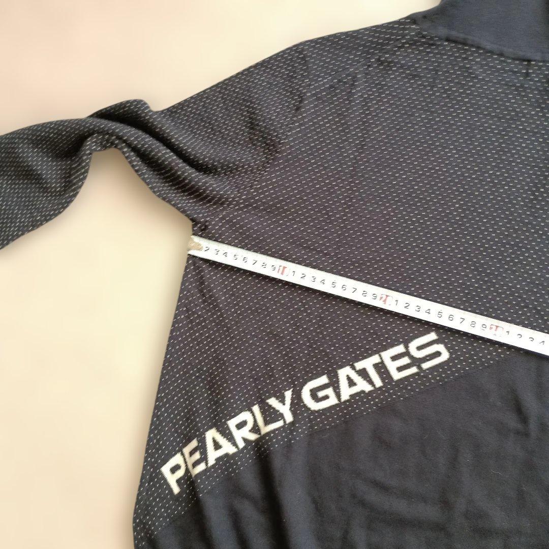 パーリーゲイツ　カシミヤタッチ　タートルネックセーター