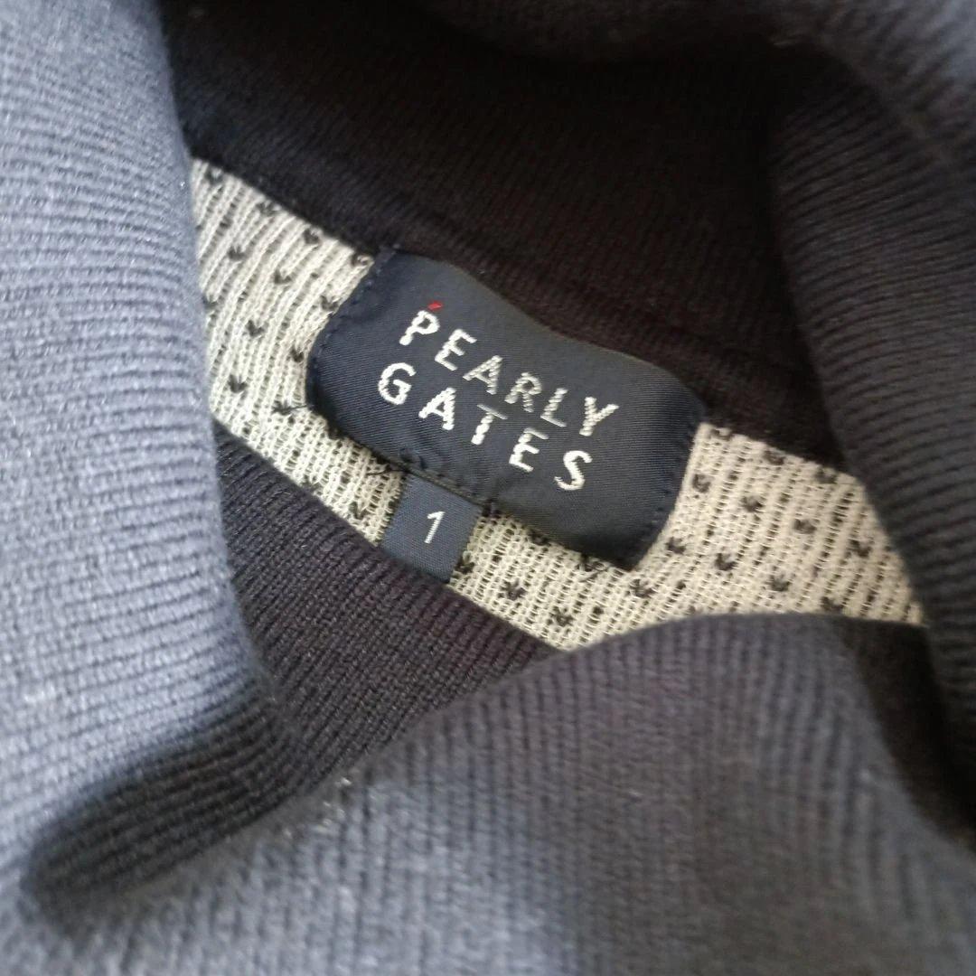 パーリーゲイツ　カシミヤタッチ　タートルネックセーター